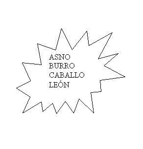 Explosin 2: ASNO
BURRO
CABALLO
LEN
